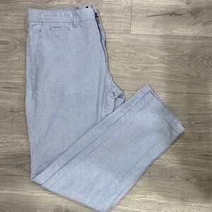 Top Secret Light Blue Men's Slim Fit Chinos Sz 34